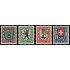 Suiza Switzerland 218/21 1925 Pro juventud Escudo de armas de cantones o Suiza MNH