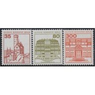 Alemania Berlín 632/34 1982 Castillos Castles MNH