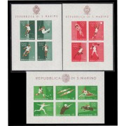 San Marino HB 8/10 1960 Juegos olímpicos de Roma MNH