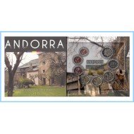 Andorra 2019 Cartera Oficial Euros € La moneda de Andorra Tirada 15.000 BU