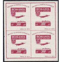 Rumanía HB 30 1946 A través del deporte unión de pueblos MH Rumanía HB 30 1946 A través del deporte unión de pueblos MH