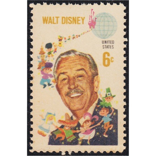 Estados Unidos USA 858 1968 Walt Disney MNH Estados Unidos USA 858 1968 Walt Disney MNH