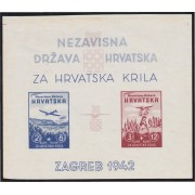 Croacia Croatia HB 2 1942 Para alas croatas MNH