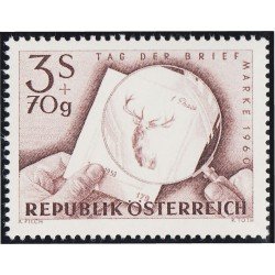Österreich Austria 924 1960 Día del sello MNH Österreich Austria 924 1960 Día del sello MNH