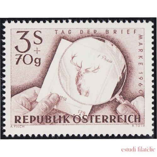 Österreich Austria 924 1960 Día del sello MNH