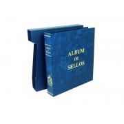 Álbum de sellos Olegario GLOBO Azul Título Album de Sellos 084002