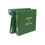 Álbum de sellos Olegario IMPERIAL Título Album de sellos Verde