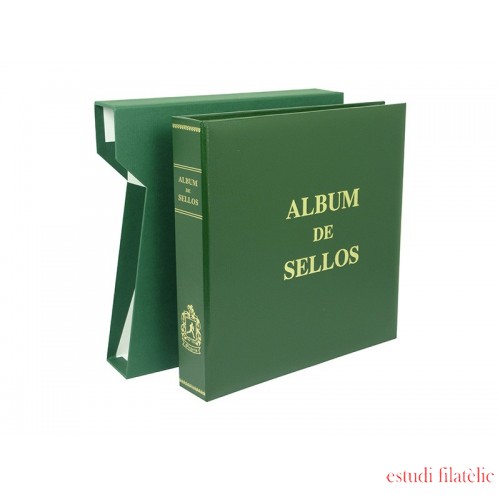 Álbum de sellos Olegario IMPERIAL Título Album de sellos Verde 084045