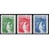 France Francia 2154/56 1981 Sabine de Gandon MNH