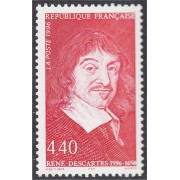 France Francia 2995 1996 René Descartes MNH