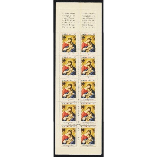 France Francia 3531a 2002 Carnet Pintura de Giovanni Battista MNH France Francia 3531a 2002 Carnet Pintura de Giovanni Battista MNH