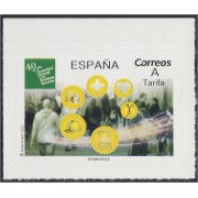 España Spain 5331 2019 40 Años de Seguridad Social y sus Entidades Gestoras MNH Tarifa A
