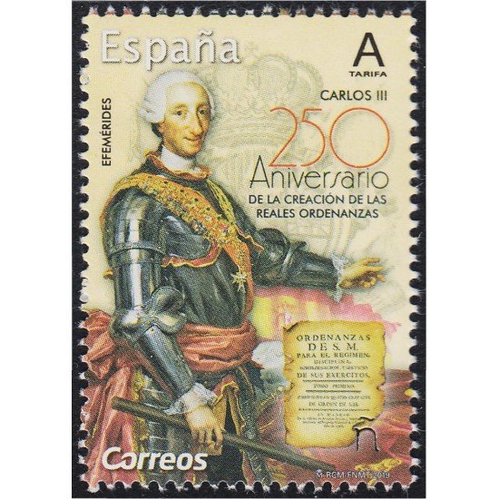 España Spain 5292 2019 250 Av Reales Ordenanzas Carlos III MNH Tarifa A España Spain 5292 2019 250 Av Reales Ordenanzas Carlos III MNH Tarifa A