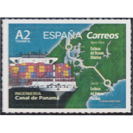 España Spain 5284 2019 Canal de Panamá MNH Tarifa A2 España Spain 5284 2019 Canal de Panamá MNH Tarifa A2