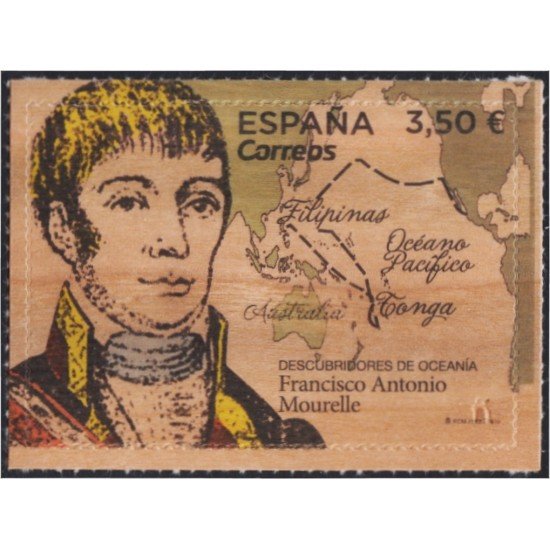 España Spain 5350 2019 Francisco Antonio Mourelle MNH España Spain 5350 2019 Francisco Antonio Mourelle MNH