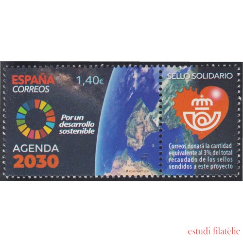 España Spain 5342 2019 Agenda 2030 Por un desarrollo sostenible MNH
