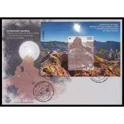 España Spain 5437 2020 Patrimonio Mundial Paisaje Cultural del Risco Caído y las Montañas Sagradas de Gran Canaria SPD Sobre Primer Día España Spain 5437 2020 Patrimonio Mundial Paisaje Cultural del Risco Caído y las Montañas Sagradas de Gran Canaria SPD Sobre Primer Día