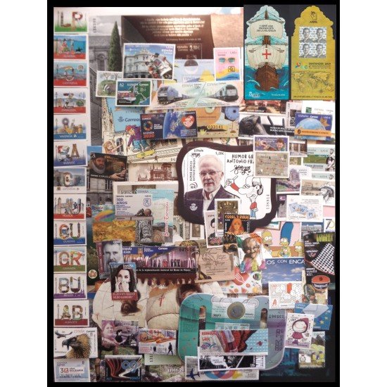España Spain Año Completo Year Complete 2019 + CARNET PROMO Santander MNH España Spain Año Completo Year Complete 2019 + CARNET PROMO Santander MNH