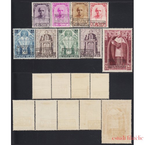 Bélgica 374AK 1933 Cardenal Mercier MH