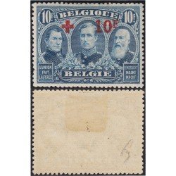 Bélgica 163 1918 Los tres reyes MH