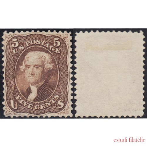 Estados Unidos USA 21 1861 Thomas Jefferson MH