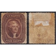 Estados Unidos USA 12 1857/60 Thomas Jefferson MH