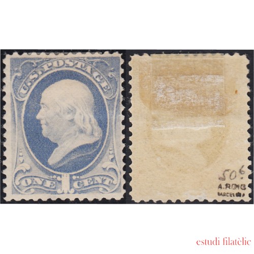 Estados Unidos USA 39 1870/82 Franklin Buste de Houdon MH