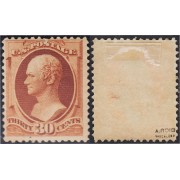 Estados Unidos USA 68 1887/88 Alexander Hamilton MH