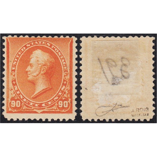 Estados Unidos USA 80 1890/93 Oliver Hazard Perry MH Estados Unidos USA 80 1890/93 Oliver Hazard Perry MH