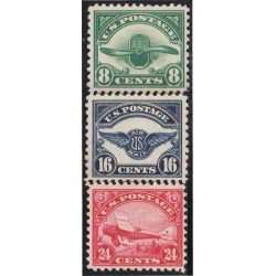 Estados Unidos USA A 4/6 1923 Insignia de correo aéreo Hélice Avión MNH Estados Unidos USA A 4/6 1923 Insignia de correo aéreo Hélice Avión MNH