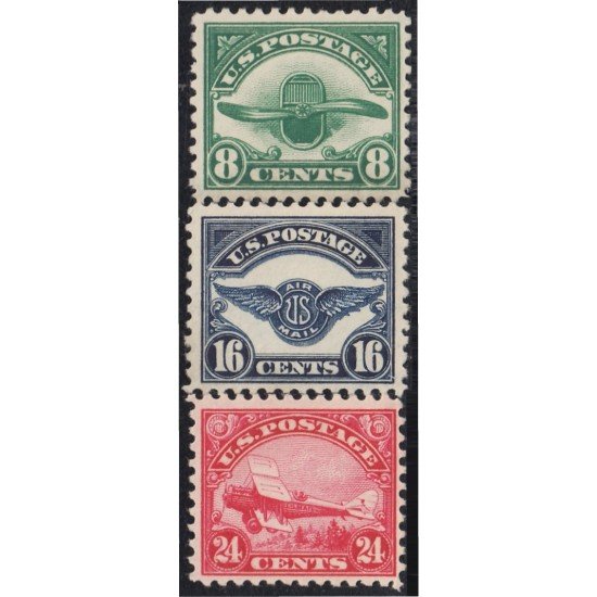 Estados Unidos USA A 4/6 1923 Insignia de correo aéreo Hélice Avión MNH Estados Unidos USA A 4/6 1923 Insignia de correo aéreo Hélice Avión MNH