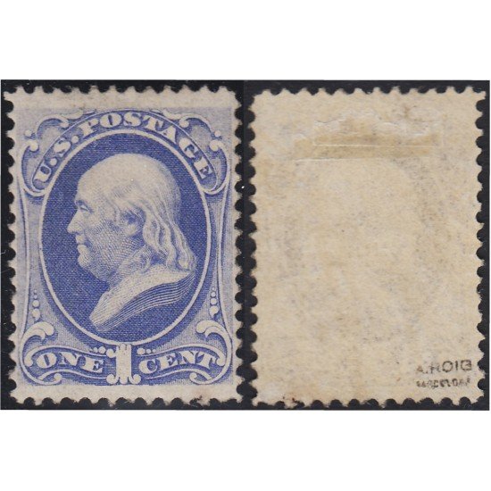 Estados Unidos USA 50 1870/82 Franklin Buste de Houdon MH Estados Unidos USA 50 1870/82 Franklin Buste de Houdon MH