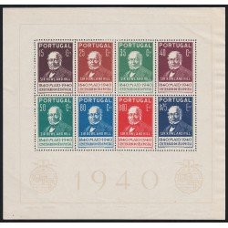 Portugal HB 2 1940 Centenario del sello MNH Portugal HB 2 1940 Centenario del sello MNH