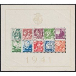 Portugal HB 4 1941 Costumbres regionales MH Portugal HB 4 1941 Costumbres regionales MH