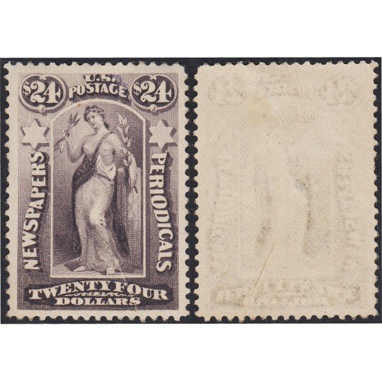 Estados Unidos EUA 26 1875/85 Estatua de la Paz Sellos de Periódicos MH Estados Unidos EUA 26 1875/85 Estatua de la Paz Sellos de Periódicos MH