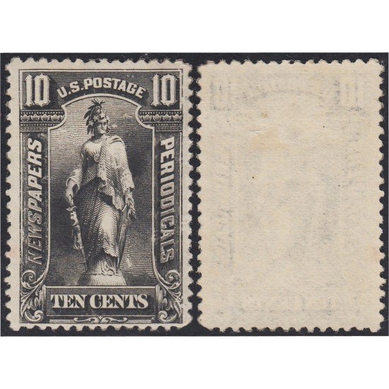 Estados Unidos EUA 33 1895 Estatua Sellos de Periódicos MH