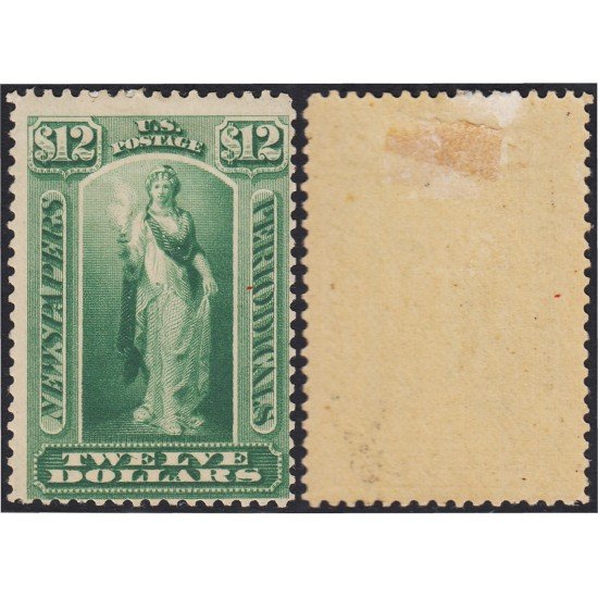 Estados Unidos EUA 25 1875/85 Estatua de Vesta Sellos de Periódicos MH Estados Unidos EUA 25 1875/85 Estatua de Vesta Sellos de Periódicos MH