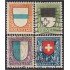 Suiza Switzerland 188/91 1922 Escudos de municipios usados