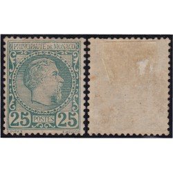 Monaco 6 1885 Carlos III MH Monaco 6 1885 Carlos III MH