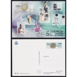 España Tarjetas del Correo y de Iniciativa Privada 141 2019 La Generación del 2000 España Tarjetas del Correo y de Iniciativa Privada 141 2019 La Generación del 2000