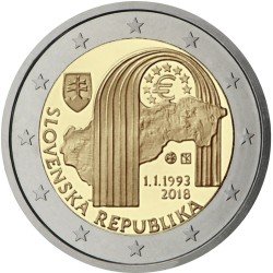 Eslovaquia 2018 2 € euros conmemorativos República Eslovaca Eslovaquia 2018 2 € euros conmemorativos República Eslovaca
