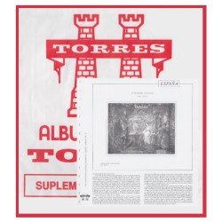 Hojas Torres Monarquía España 1994/97 sin montar Hojas Torres Monarquía España 1994/97 sin montar