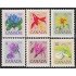 Canadá 625/30 1977 Flores silvestres de Canadá Flowers MNH