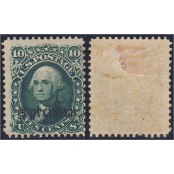 Estados Unidos USA 22 1861 George Washington MH Estados Unidos USA 22 1861 George Washington MH