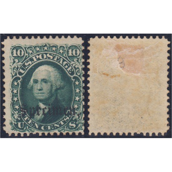 Estados Unidos USA 22 1861 George Washington MH Estados Unidos USA 22 1861 George Washington MH