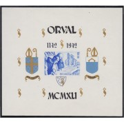Bélgica HB 25 1942 Escudo de armas de la Abadía MH