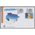 Andorra Española 478 2019 Escudo de Andorra SPD Sobre Primer día