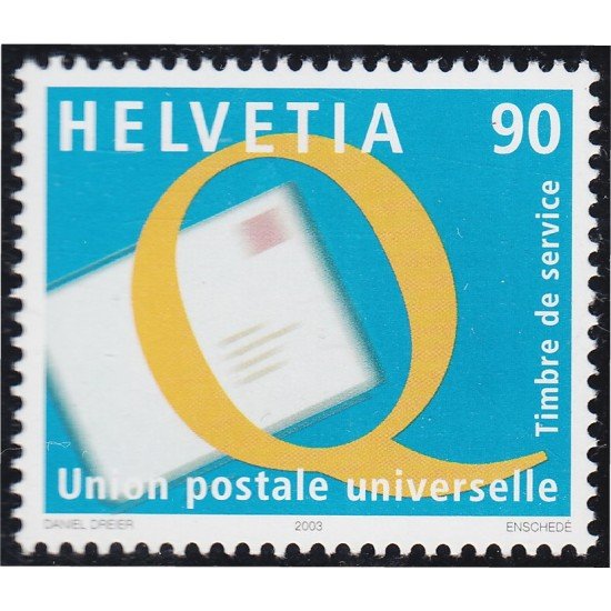 Suiza Switzerland Servicios 478 2003 Unión Postal Universal MNH Suiza Switzerland Servicios 478 2003 Unión Postal Universal MNH
