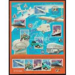 France Francia HB 47 2002 Transportes MNH France Francia HB 47 2002 Transportes MNH