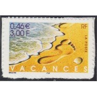 France Francia Autoadhesivos 29 2001 Vacaciones MNH